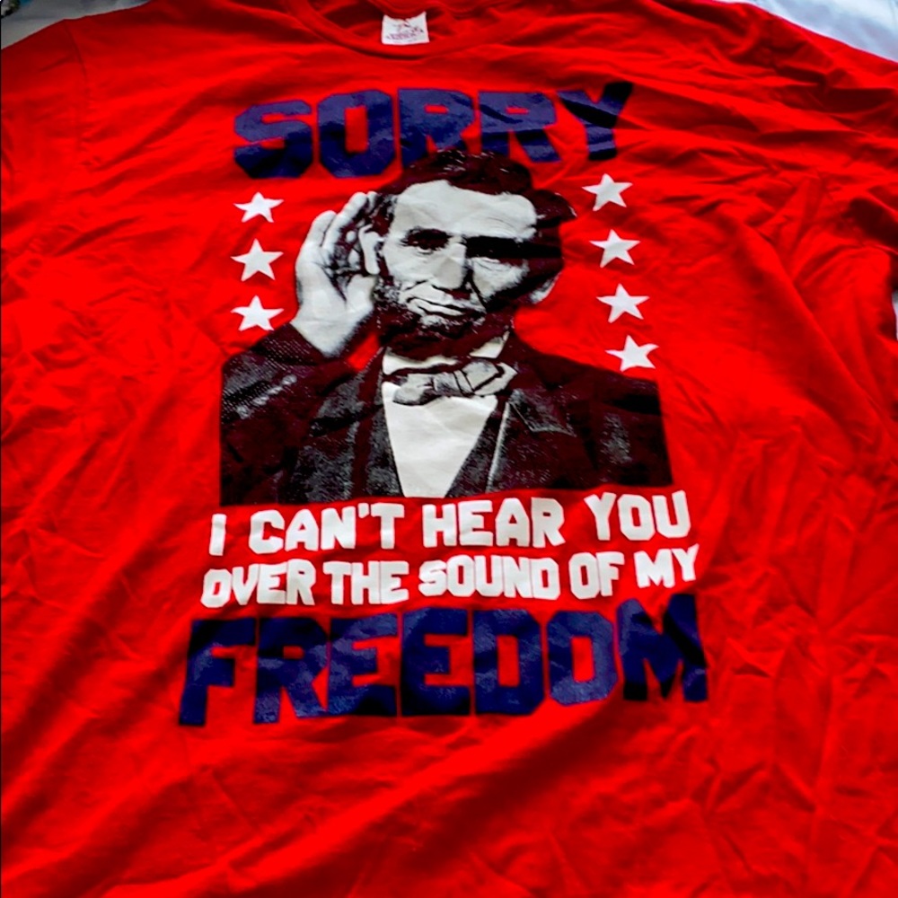Abe Lincoln freedom t shirt